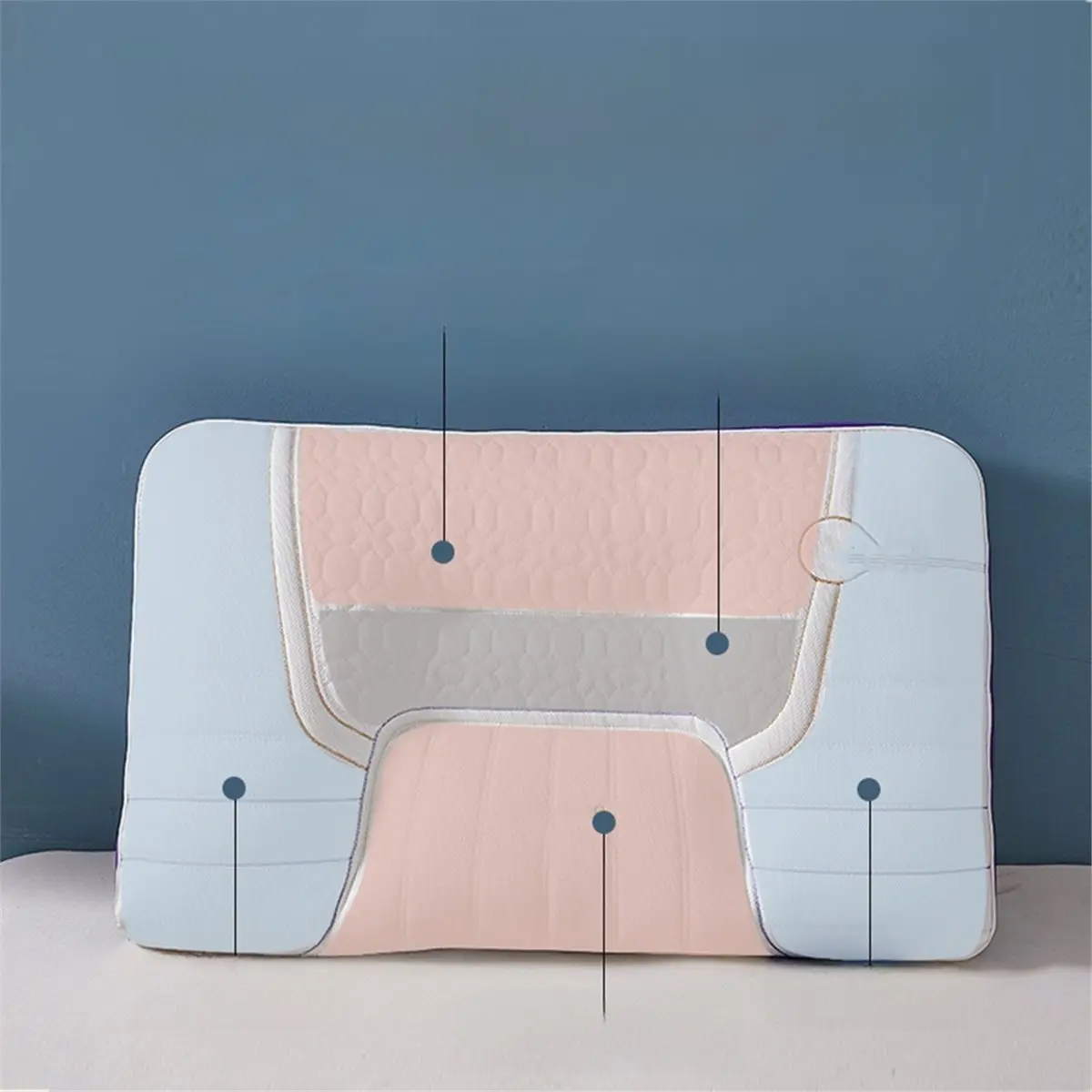 

Новинка 2026, L-резиновая латексная подушка с эффектом памяти, пара для домашнего использования, для одного человека, для студентов, прямоугольная обезьяна