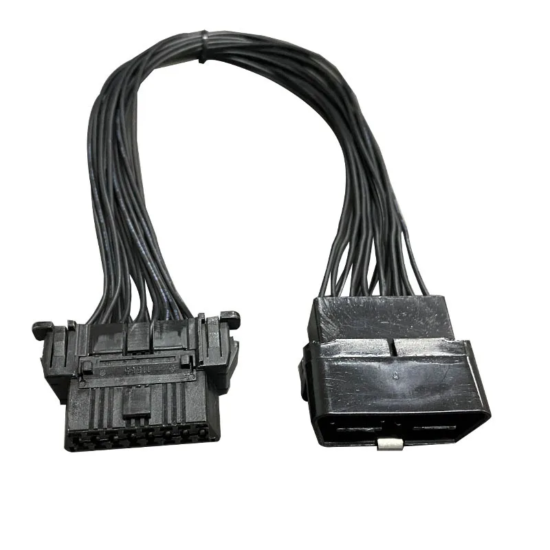 OBD2 16pin Extension Harness Full Line 16Pin Male To Female Plug Car Diagnostic Connector OBDII 16 Needle Extend Adapter Cable