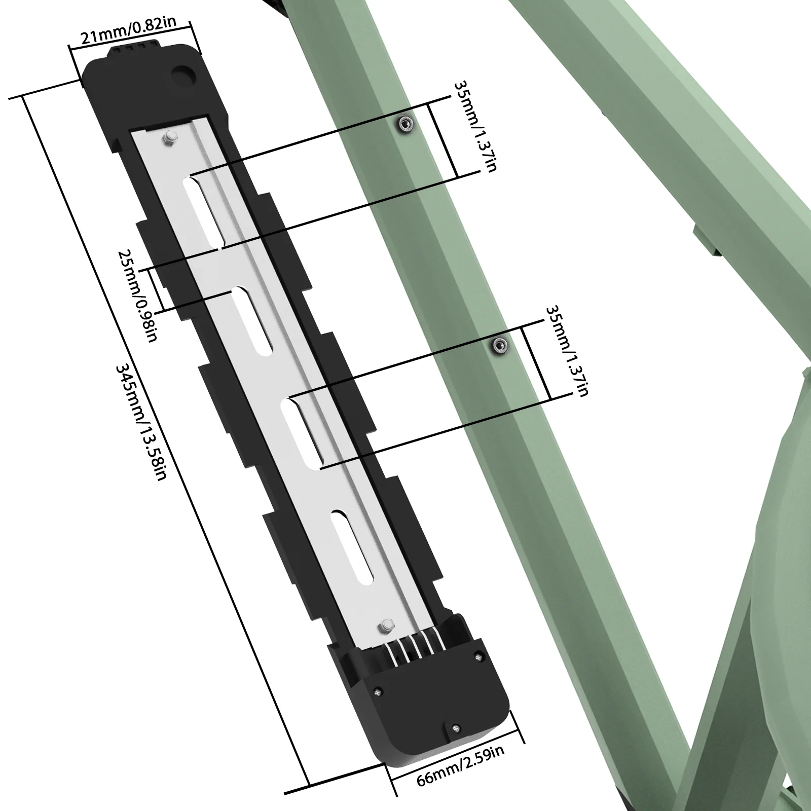 Hailong Montagesockel Hailong 2-3 Polly Montageplatte Hailong Batterie Montageplattenhalter – Detail 10