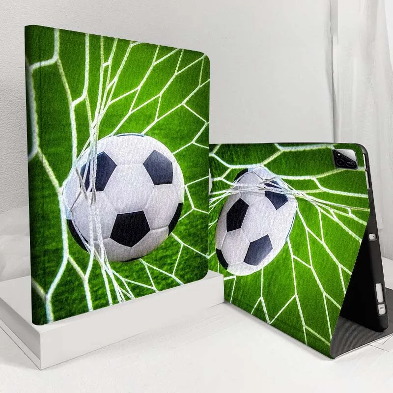 تصميم عصري لكرة القدم لهاتف Xiaomi Redmi Mi Pad 4 5 6 6s 7 8 SE Pro 2 11 Plus Max 12.4 11 11.2 12.5 8.7 بوصة حافظة تابلت #2