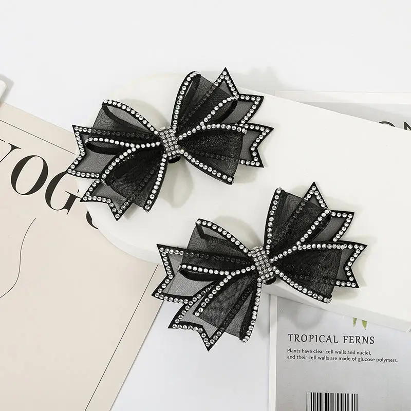 

1/2PCS Rhinestone Shoe Clips | Bridal Wedding High Heel Buckle Charms | Adjustable Detachable Shoe Bows Crystal Shoe Accessories