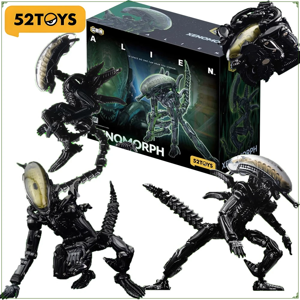 

New Original 52 TOYS Xenomorph IB-13 Action Figures Cute Styles Useful and Practical Model Toys Decorative Ornaments Fans Gifts