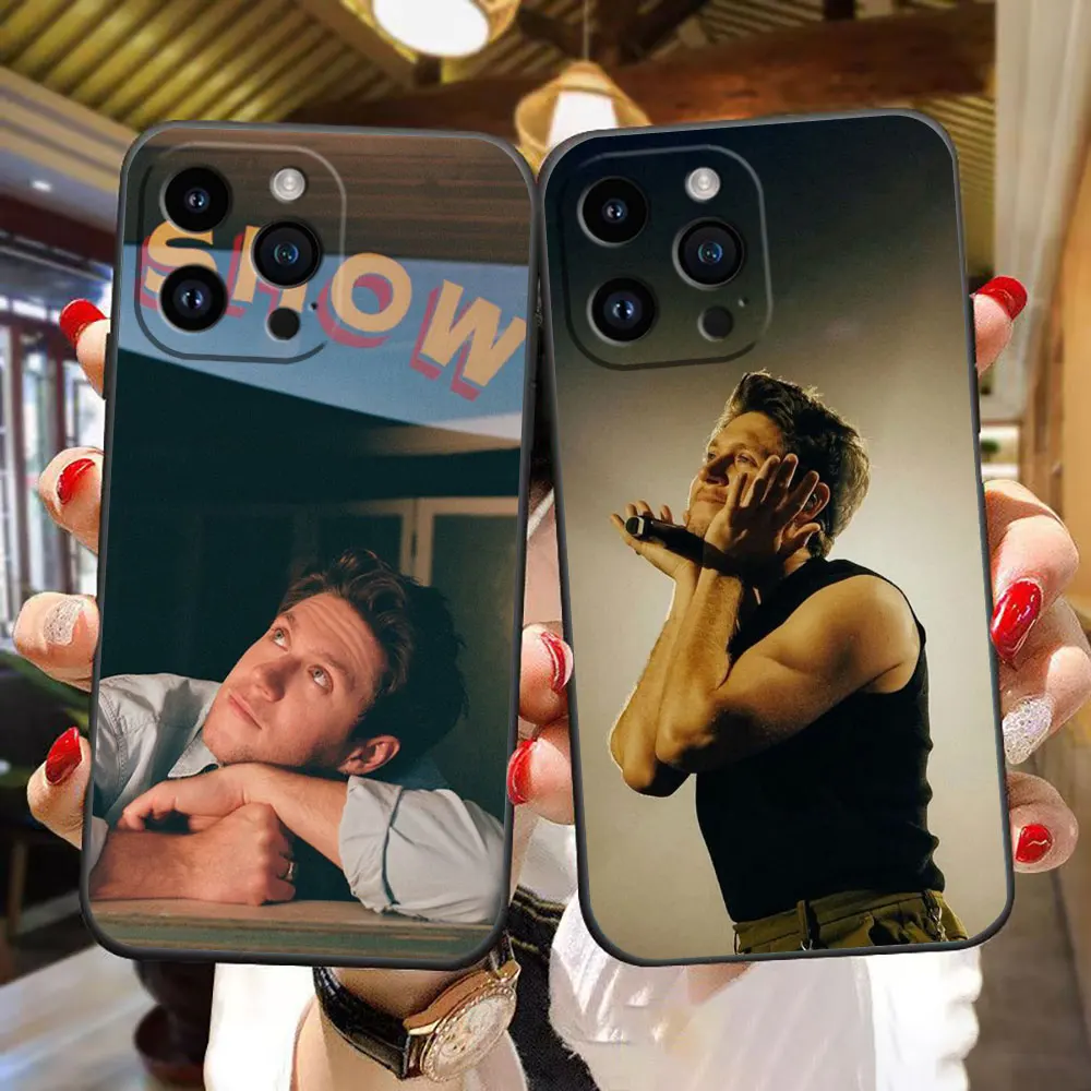 Singer N-Niall H-Horan Phone Case For iphone 16 15 14 13 12 11 XS Max Mini X SE 2020 2022 8 7 6 5 Plus Case Funda Shell Cover