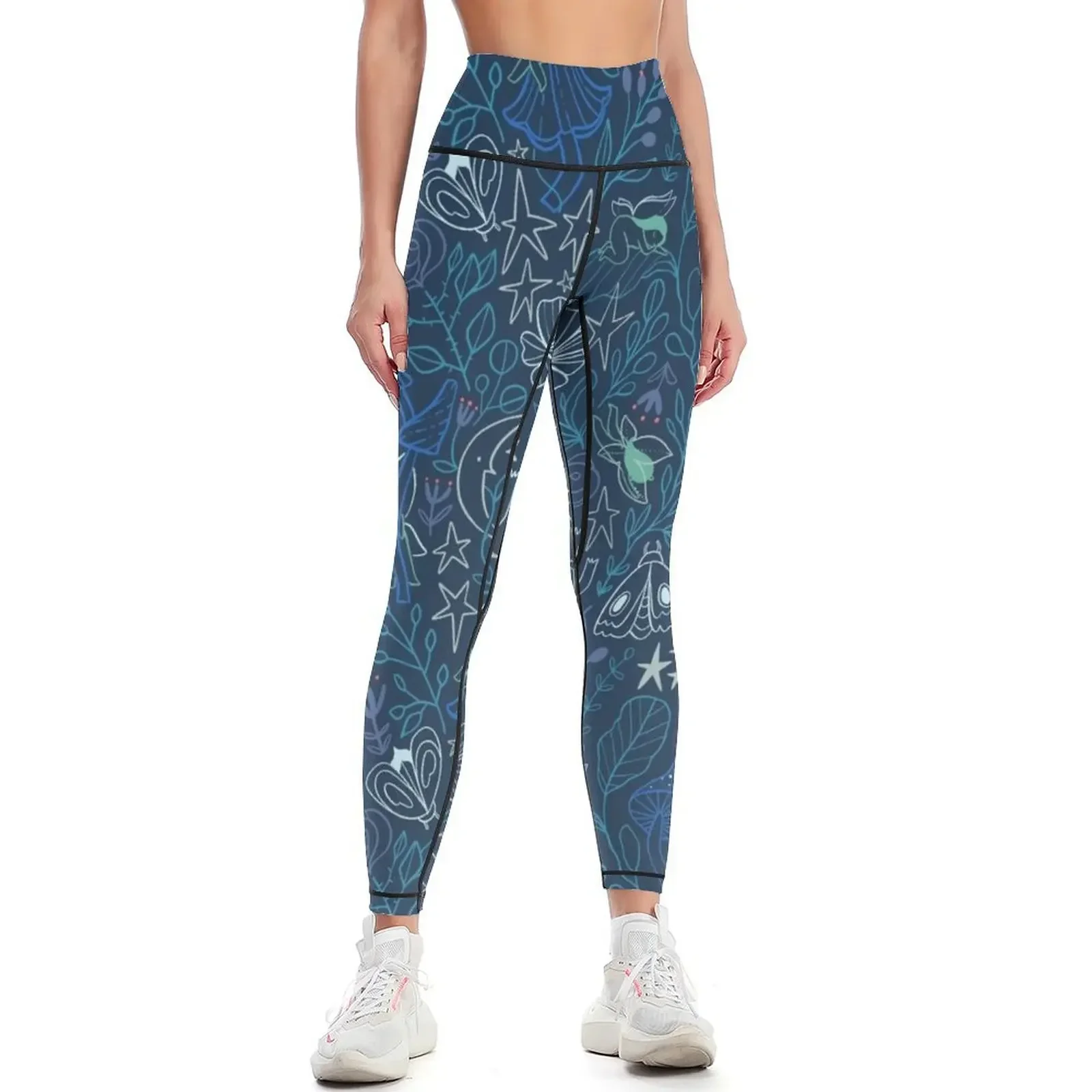 

Midsummer's night dream. Magic forest. Leggings Women's sports for fitness Women's pants gym wear Womens Leggings