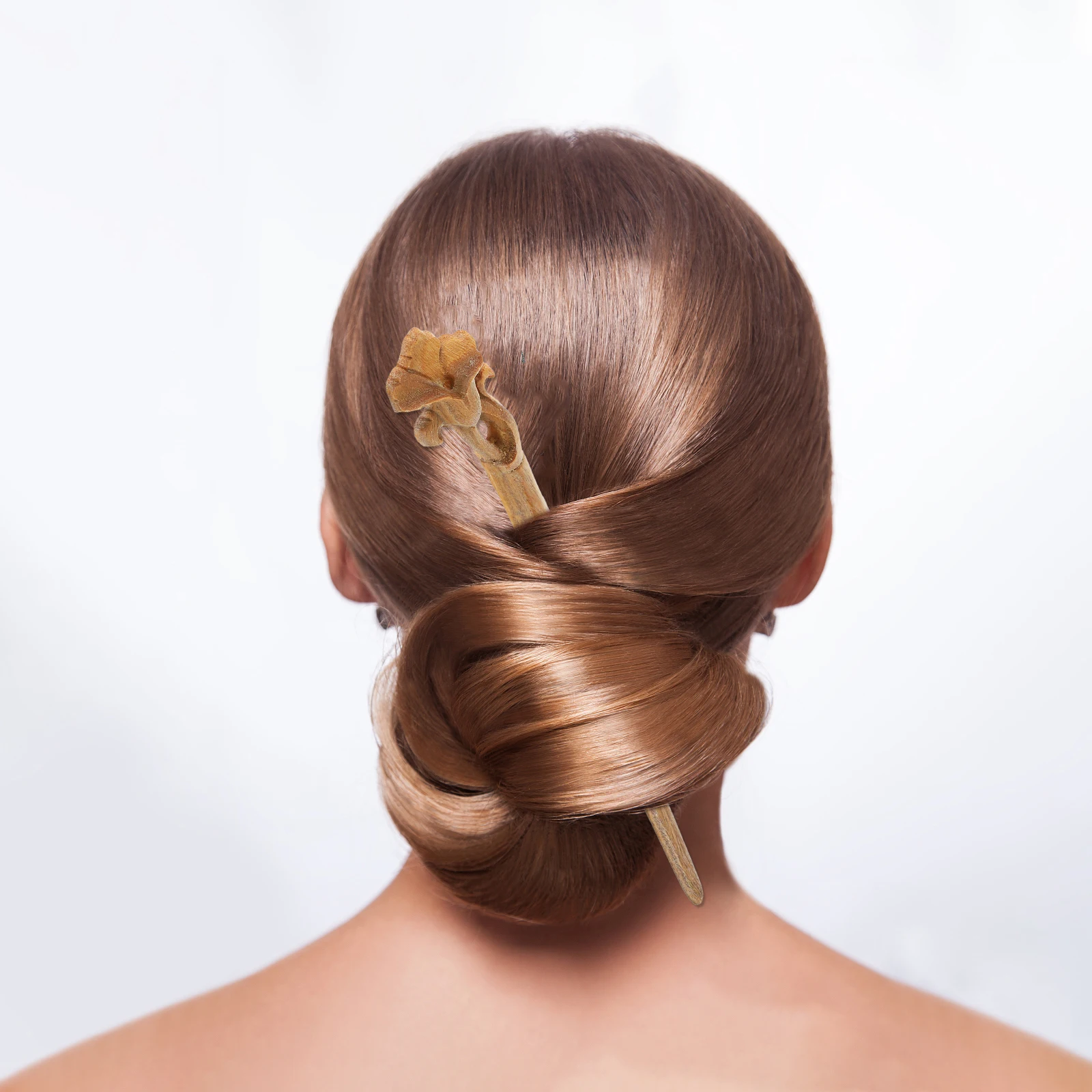 

Sandalwood Hairpin Chopsticks Chinese Style Ancient Multifunction Hanfu for Women