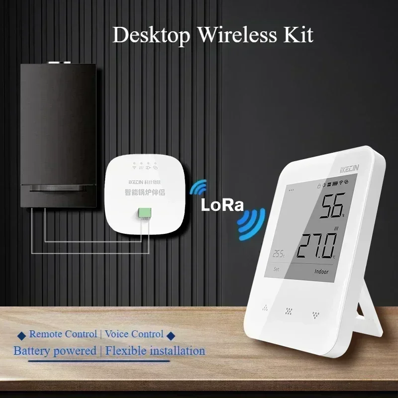 WiFi Smart Thermostat Temperature Controller Heating Water Gas Boiler Wall Mounted Matter alexa connected Thermoregulator home