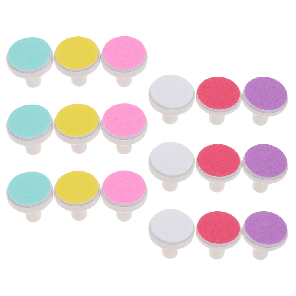 18 Pcs Nail File Electric Grinding Head Baby Items Accessories Pad Sandpaper Grinder Tool Toddler