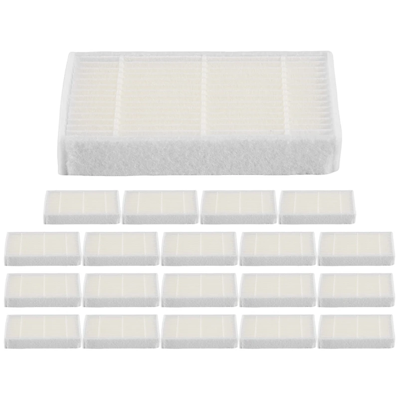 

20 шт. Hepa-фильтр для Ilife V5 V5S V3 V3S V5pro V50 V55 X5 V5S Pro, запчасти для робота-пылесоса