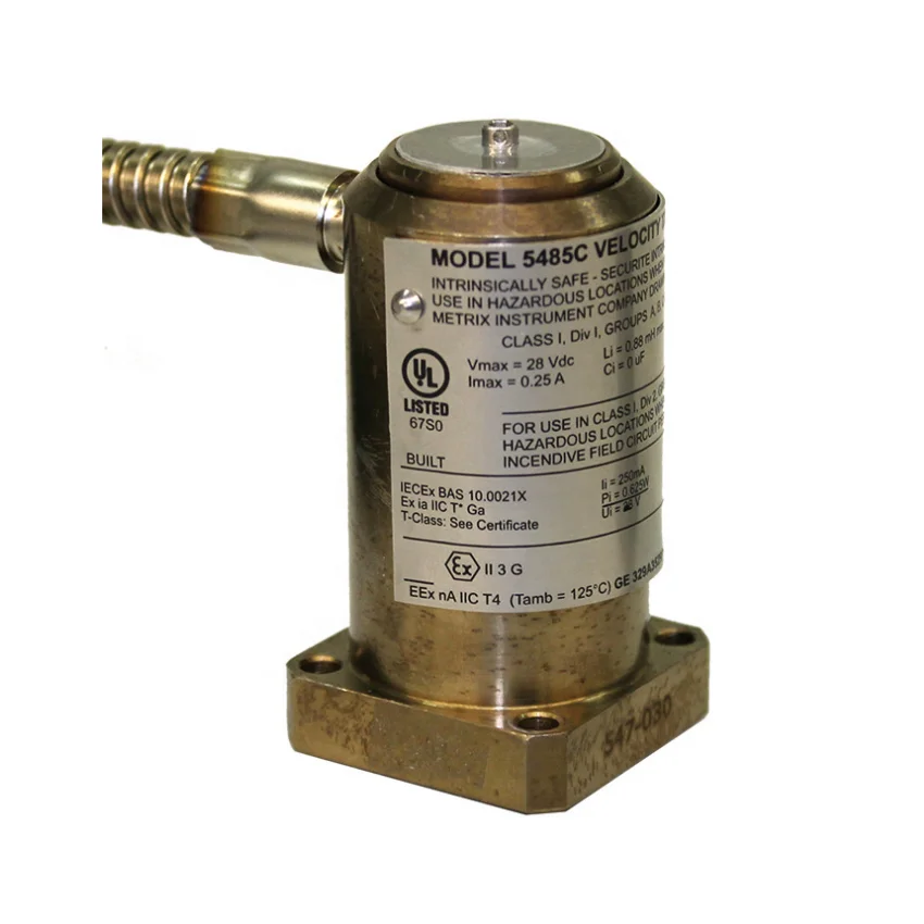 Original New 5485C-007-040 Velocity Sensor with Integral Cable