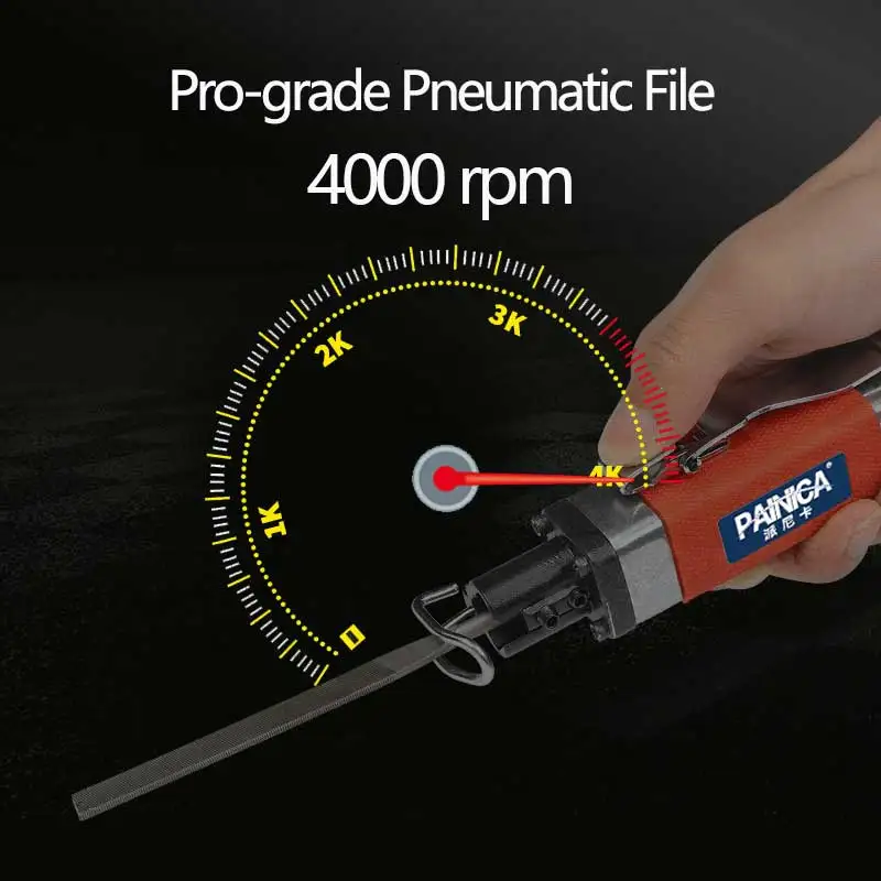 Pneumatic File AF5, Pneumatic Reciprocating File, High-Power Pneumatic File, Reciprocating Pneumatic File for Metal Deburring