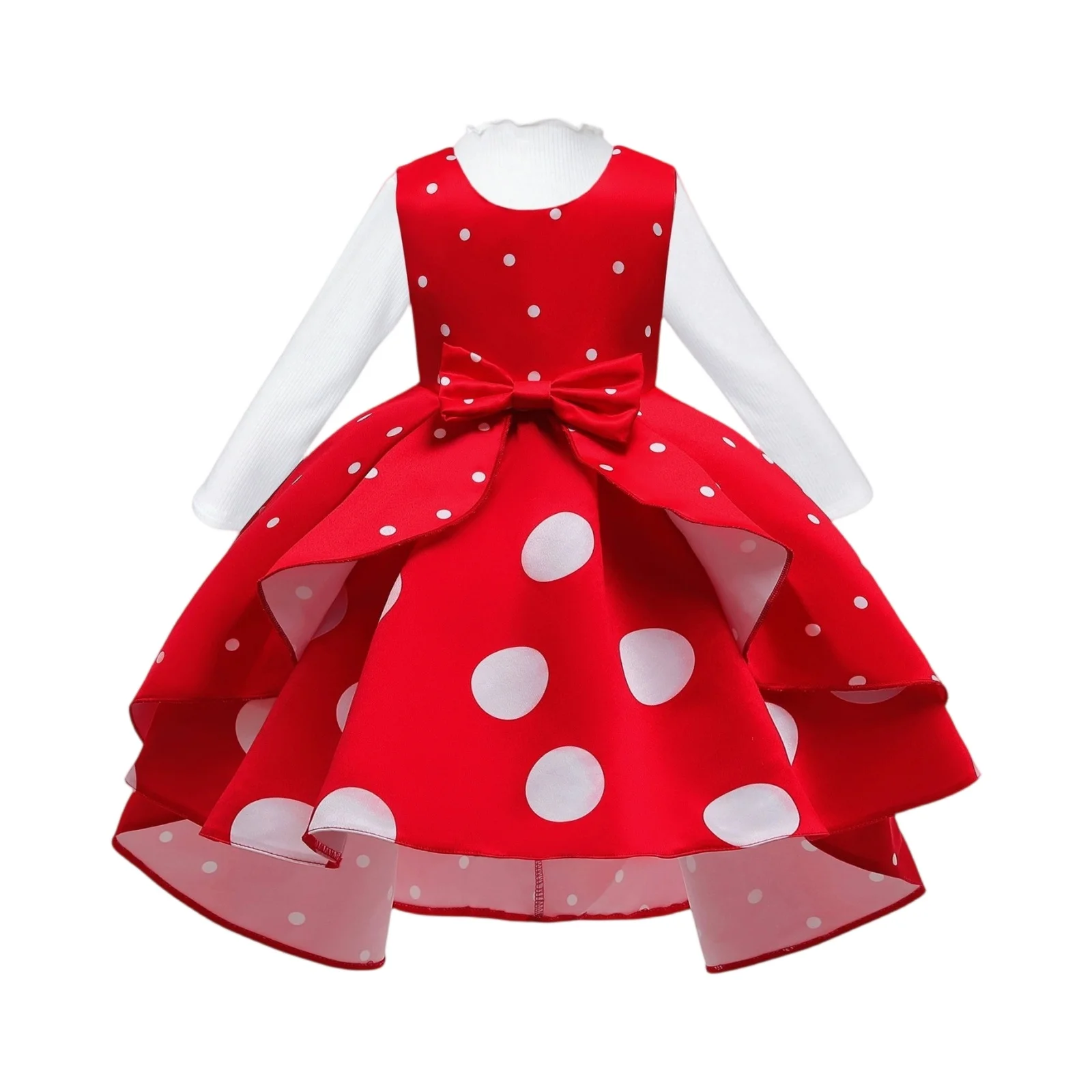 

High Quality Exquisite Elegant Girl Banquet Dress Wedding Party Dress Elegant and Beautiful Clothing Kids Formal Events Costume