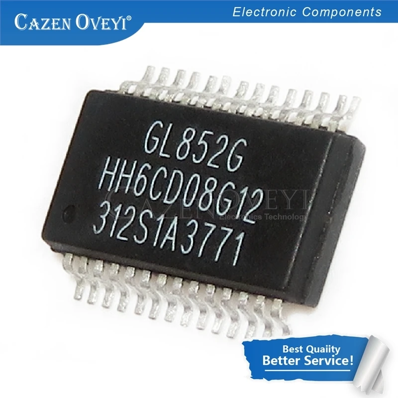 5pcs/lot GL852G GL852 SSOP-28 In Stock