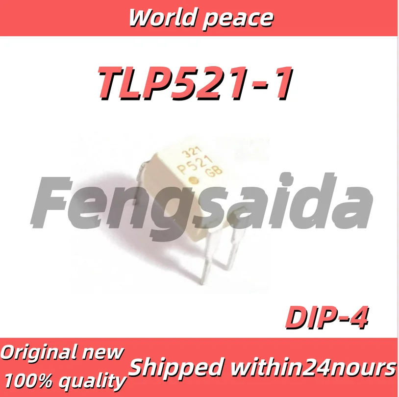 (1-10pcs)100% Brand new original Through-Hole P521-1 TLP521-1 DIP-4 TLP521-1GB Optocoupler P521GB
