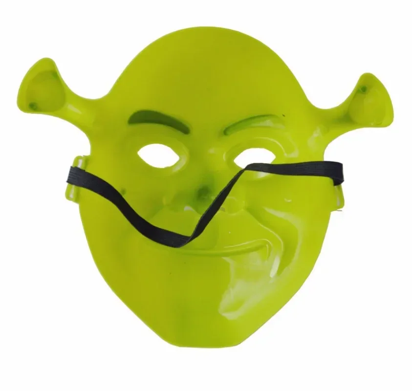 One Piece Cartoon Party Mask Green Shrek Masks Movie Cosplay Headgear Halloween Night Dance Ball Party Masquerade Disguise Masks