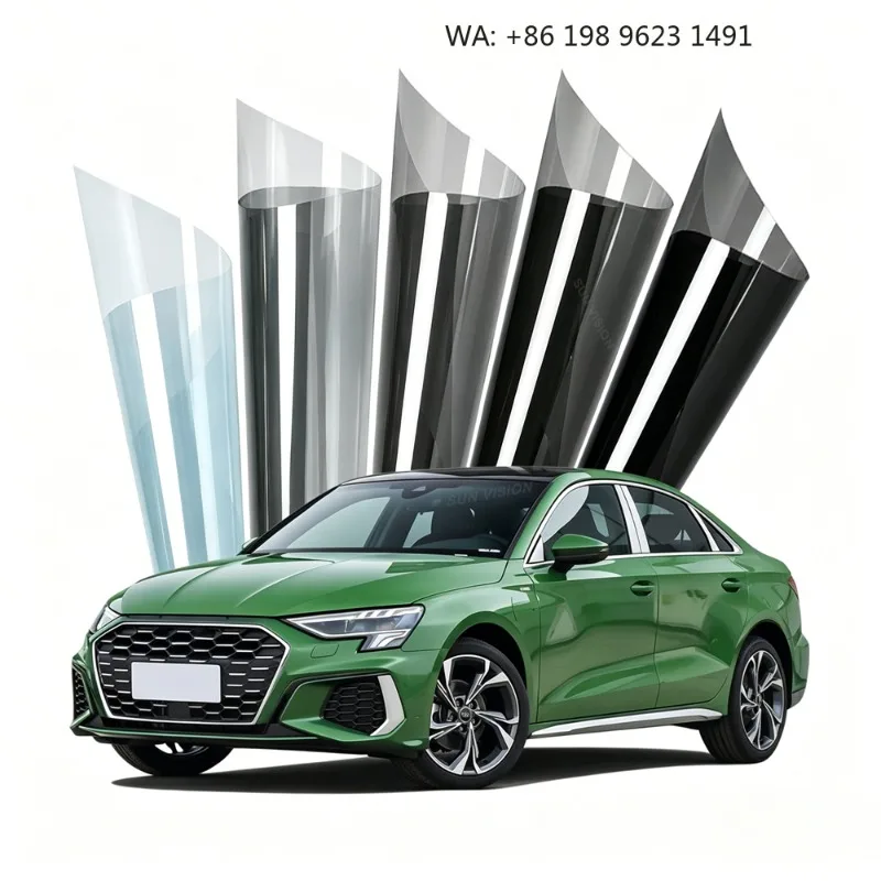 High Clarity Explosion Proof Car Solar Film High Heat Rejection UV Stop Privacy Protect Interior Factory Price Wholesale