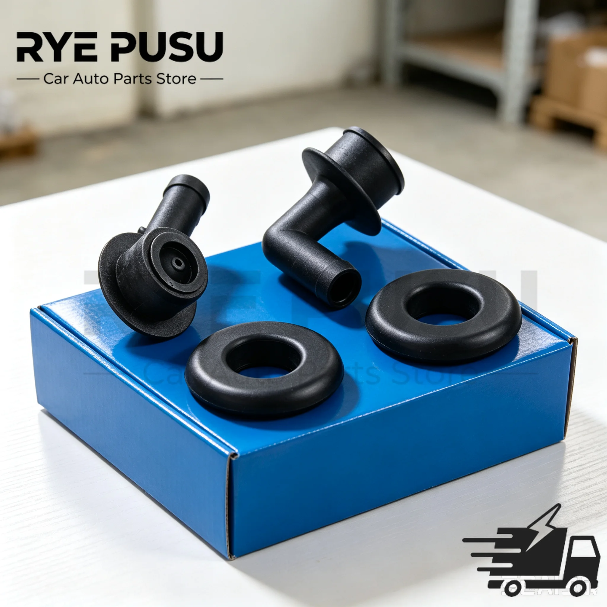 For PCV CCV Vent Valve Elbows & Grommets 53013360AA 53030497 for Jeep Wrangler TJ/Grand Cherokee 4.0L 2000-2004