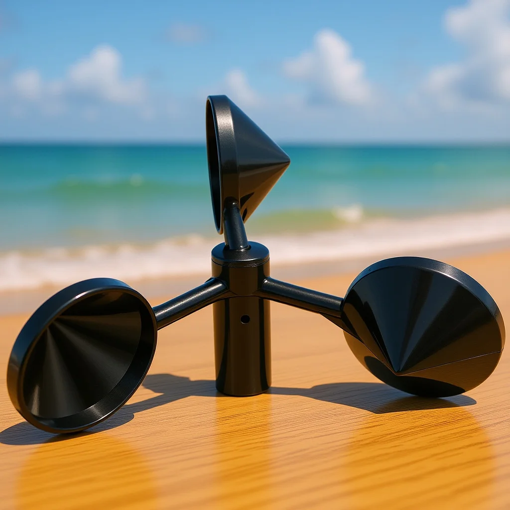 

Durable ABS 3-Cup Anemometer Wind Speed Meter Sensor Accurate Measurement Portable Lightweight Weather Station Tool