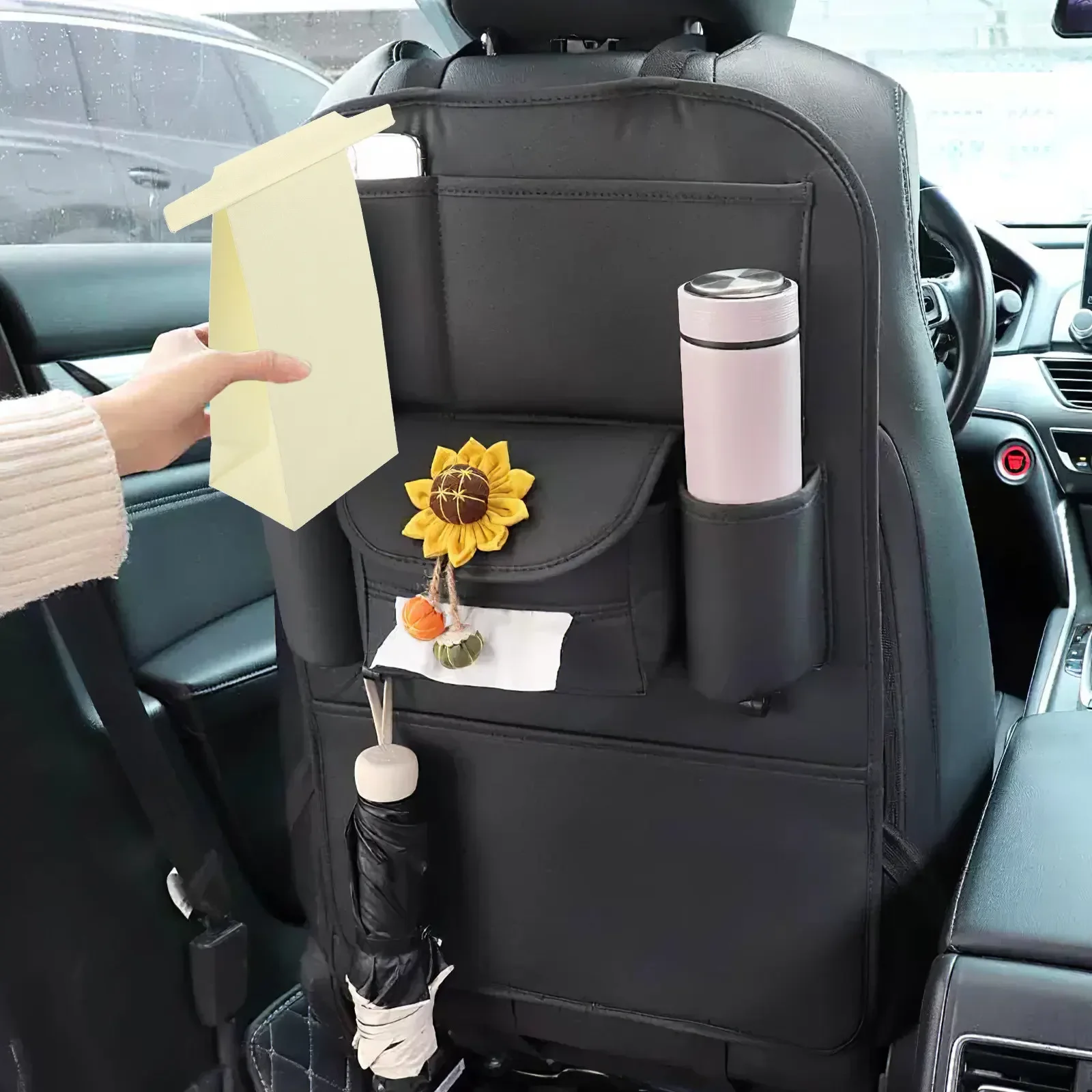 10 Bolsas de Papel para Vómito, Portátiles, de Gran Apertura, para Enfermedad de Movimiento, para Uso en Automóviles, Aviones, V