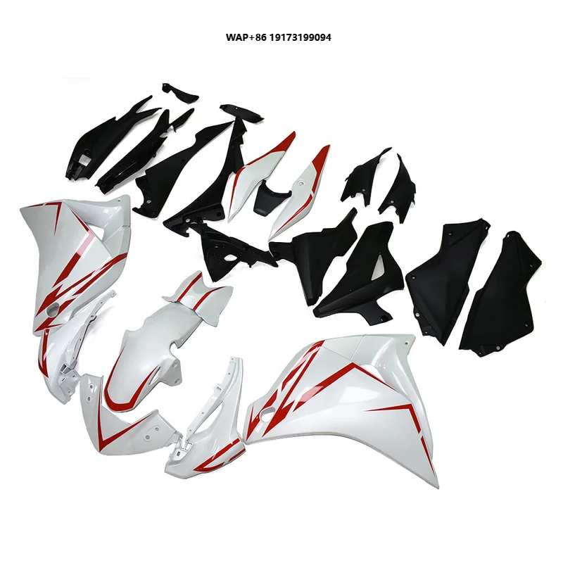 

White Red Painted Fairing Kit Bodywork Fit for CBR250R 2011-2014 15 16