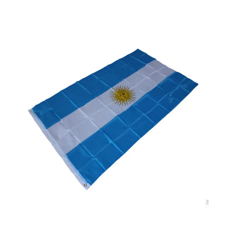 3*5 Feet Double Stitched Polyester Banner 90*150 CM Outdoor Argentina Nation Flag