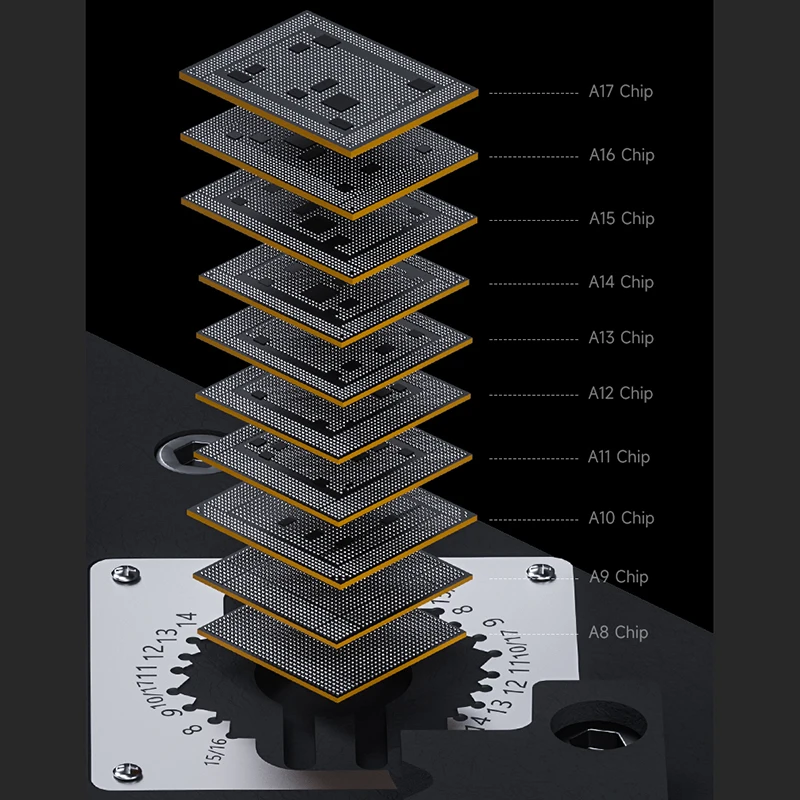 Universal Fixture MECHANIC ALIEN X Special Shaped Clamp for Motherboard Soldering Chip Degumming Repair Clamping Tool