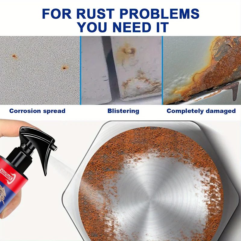 Limpiador de motocicletasRemovedor Spray - Eliminador de partículas de óxido y hierro para detalles de automóviles - Barra preaglomerada, cera y tratamiento de lavado