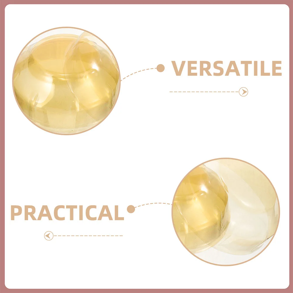 6 Pcs Smoke Cover Beige Plate Restaurant Machine Plastic Dust Smoking Alarm Damage Prevention Kitchen