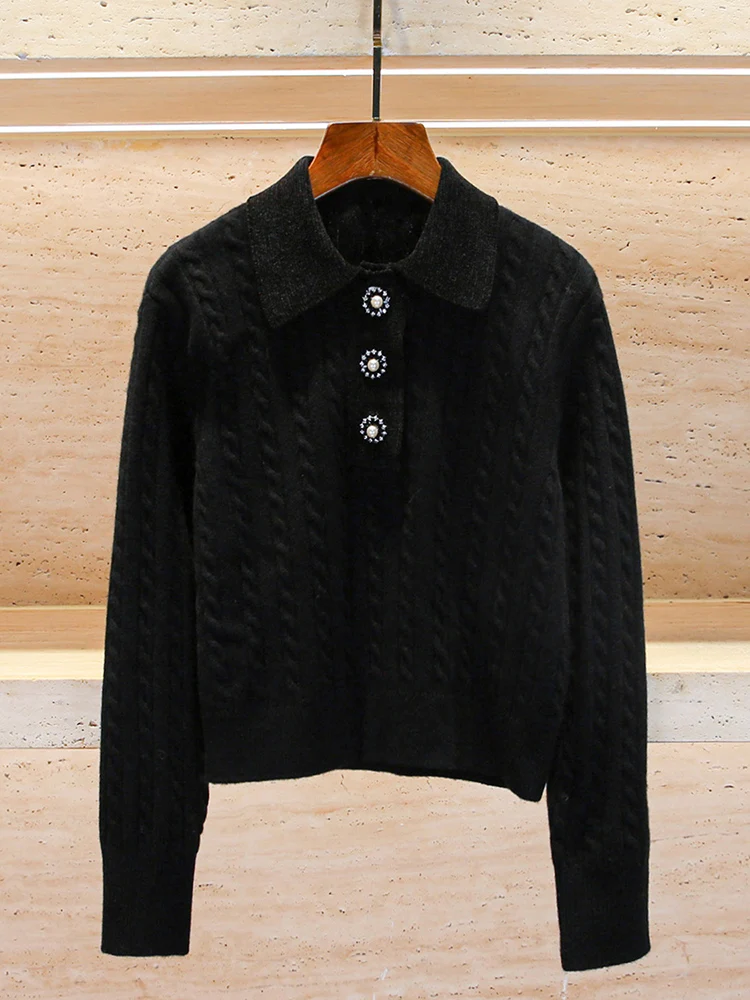 

SIVOS High-End Women's Ne Knitted Sweater Lazy Sle Autumn Winter Faion Commute Sle Regular Fit Long Sve Crew ...