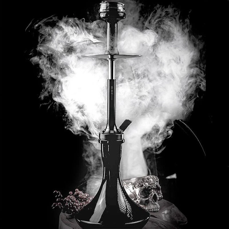 High-end Electronic Hookah-border New LED Screen Electronic Vaporizer Large Smoke Intelligent Hookah