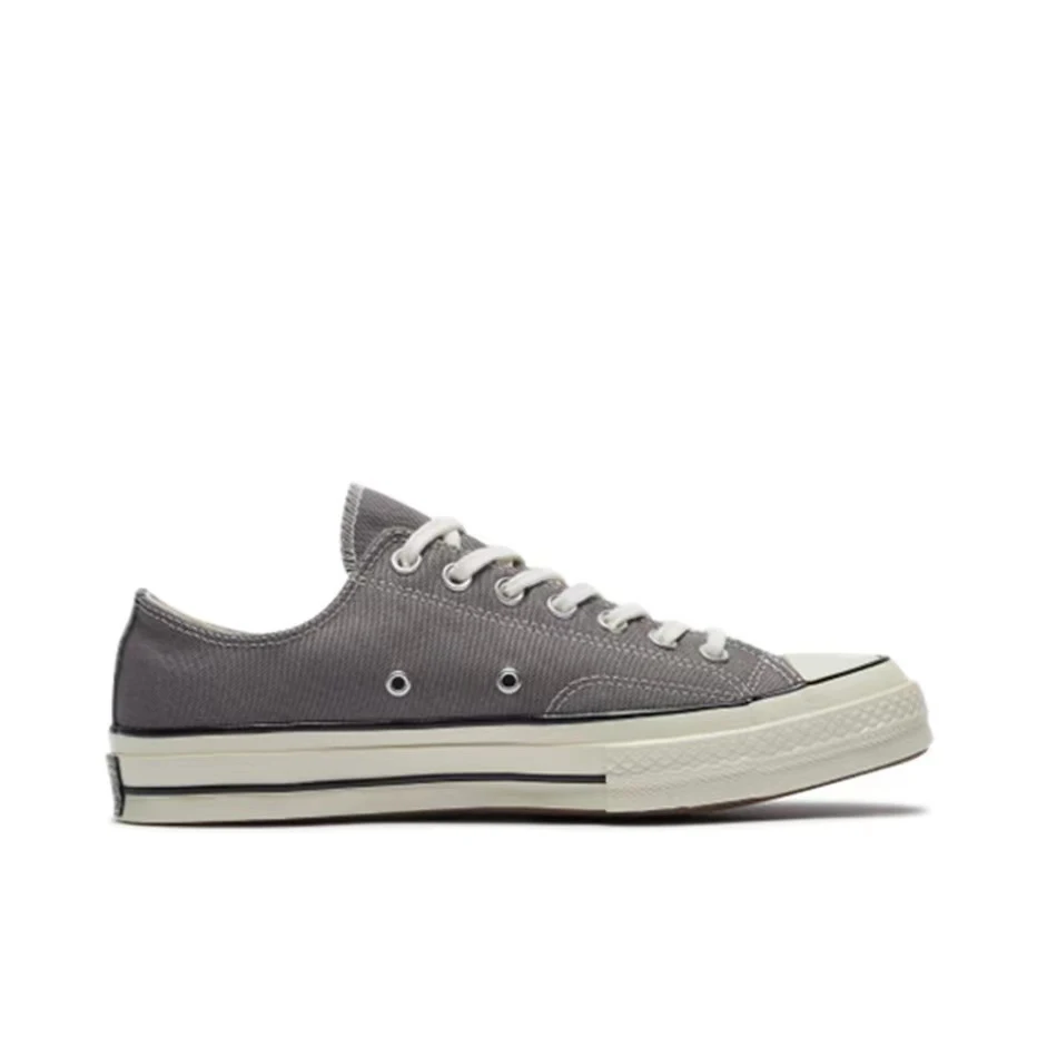 Converse 1970s All Star Men and Women Skateboarding Shoes Low-top Outdoor Breathable Lightweight Vintage Sneaker Grey