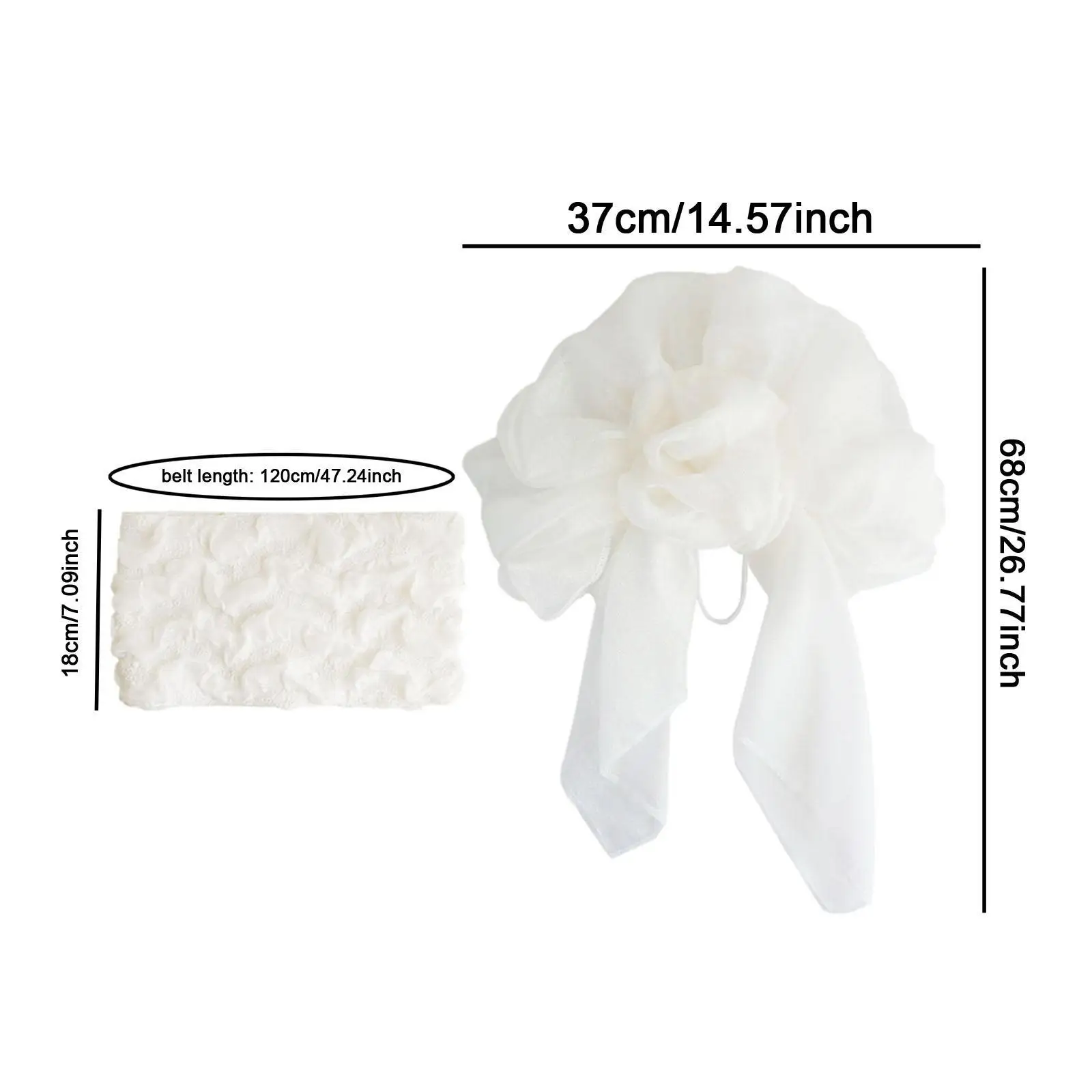 Kimono Obi Belt Soft Easy to Put on Yukata Robe Accessory for Party Wedding