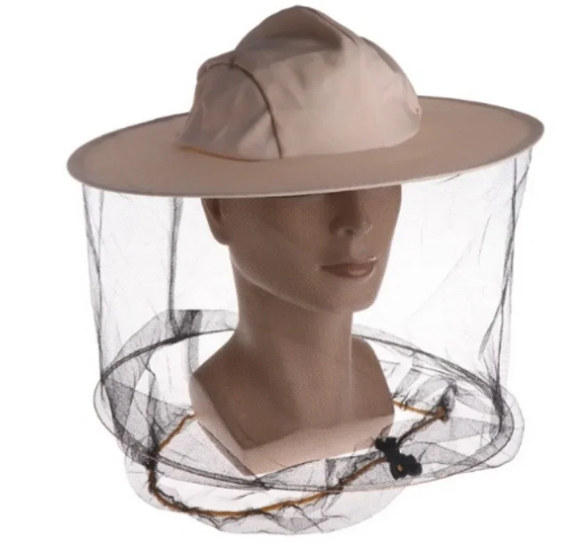 Bee Keeping Professional Beekeepers Hat with Wide Brim Face Thickening Sunscreen Half-Length Special Protection Beekeeper Honey