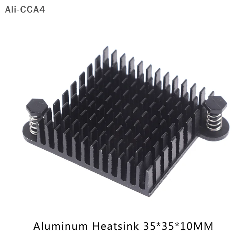 

(CCA4)1Pc 2025 Aluminum Heatsink Cooling Pad South North Bridge Chipset Radiator 35*35*10MM
