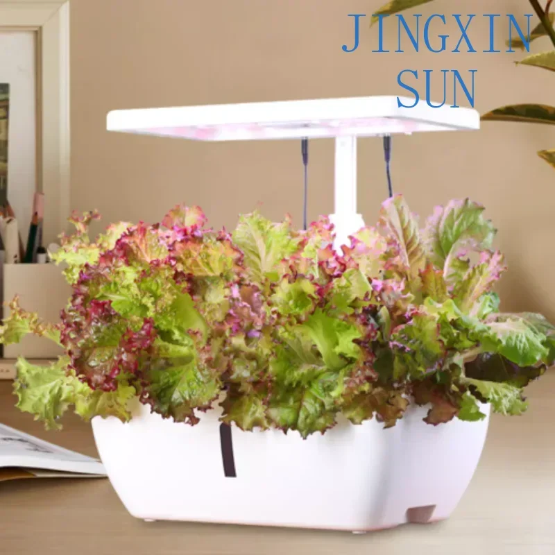 Soilless Hydroponics System Indoor Intelligent Fram Vegetable Planter Hydroponic Equipment Garden Pots Family Vegetable Box w