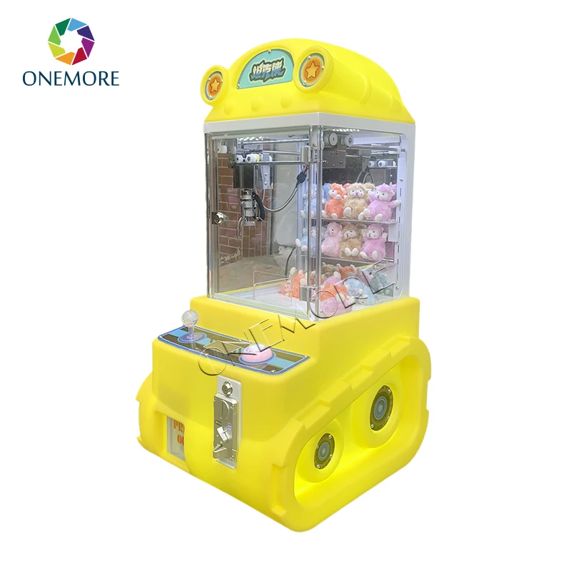 High Quality Mini Claw Crane Machine Metal Cabinet Toy Coin Pusher Doll Machine Plush Toy 220v/110V Us Plug