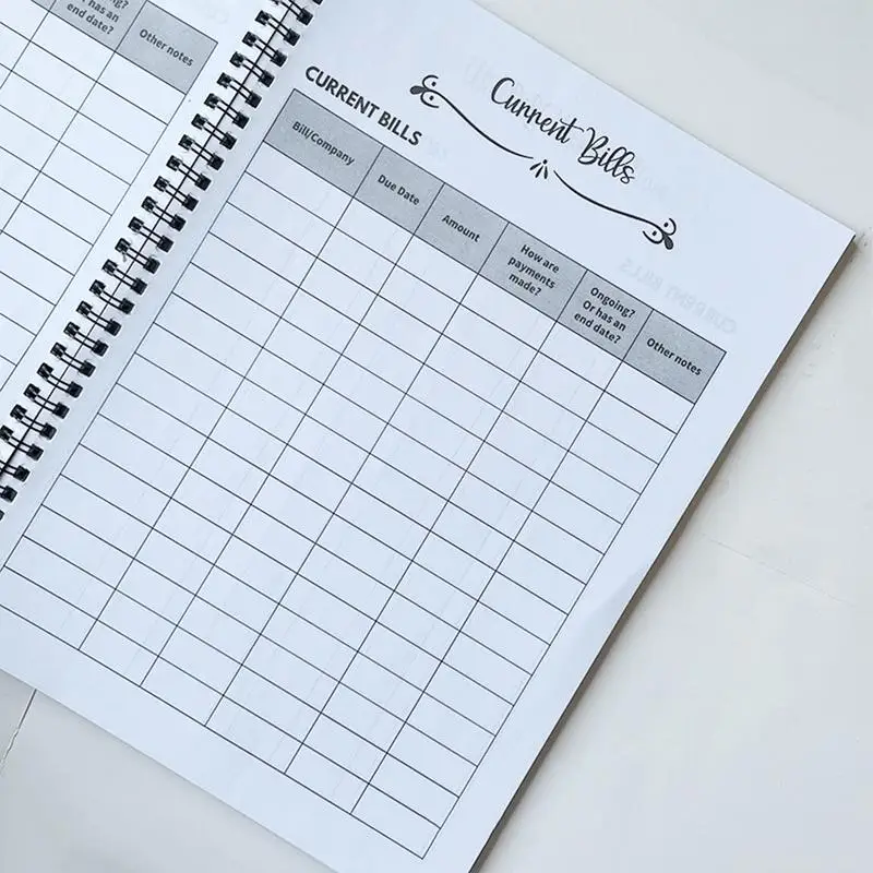 Planificador de fin de vida, libro de planificación de muerte, carpeta de preparación de documentos de cuenta final para servicio al cliente