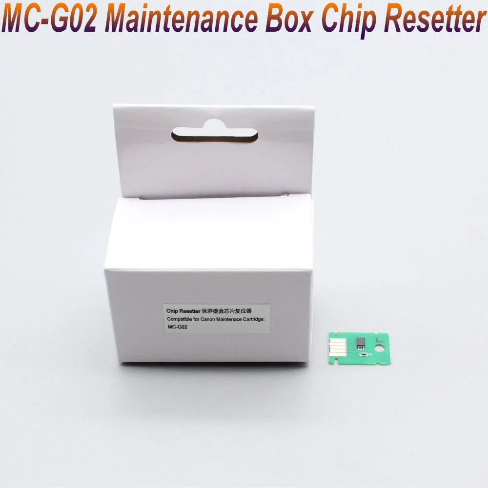 MC-G02 Maintenance box chip resetter For Canon G2160 G3160 G1220 G2260 G3260 G3360 G1420 G2420 G2460 G3420 G3460 G3620 G1920