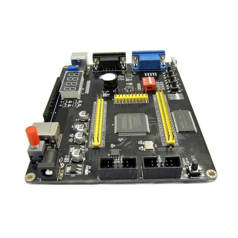 Imagem -04 - Placa de Desenvolvimento Fpga Altera Cycloneiv Jtag as Usb Blaster Programador com ps Vga Uart Lcd Ep4ce6 Ep4ce10