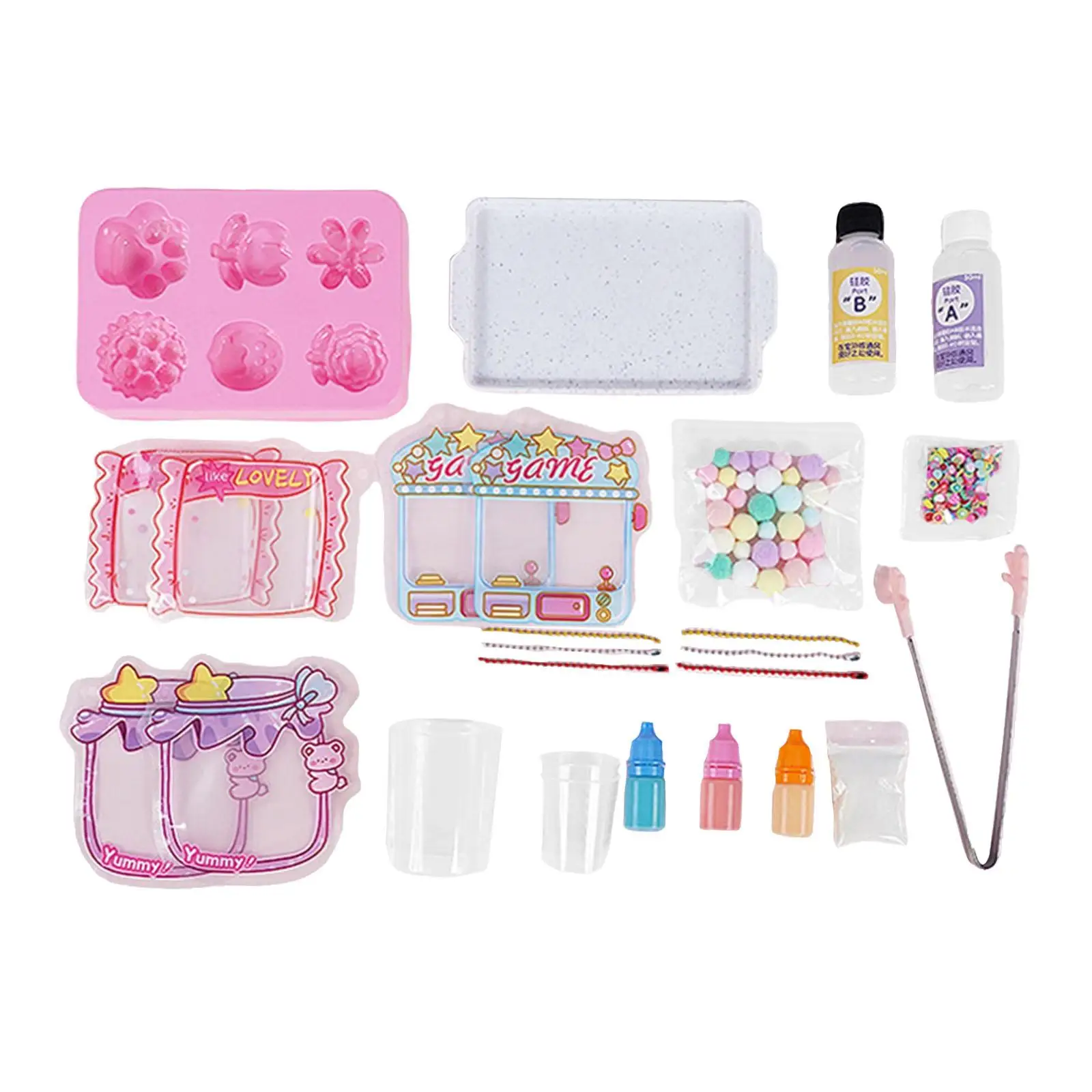 DIY Material Reusable Material Package Set Fun DIY Material Non Marking Squeeze