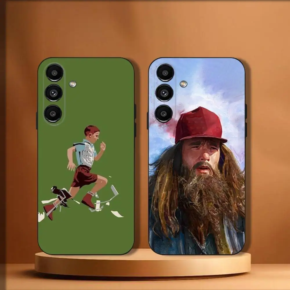 

Movie F-Forrests G-Gumps Phone Case For Samsung Galaxy A20,A21s,A22,A31,A32,A52,A53,A72,73,A80 Soft Black Cover