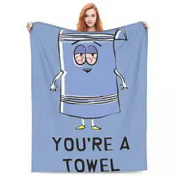 Southparks Towelie You Are A Towel Blankets Flannel Multifunction Lightweight Thin Throw Blanket for Bedroom Quilt