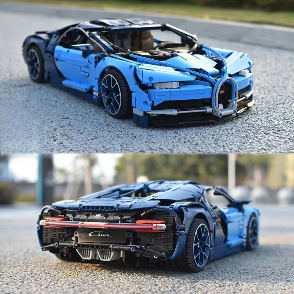 1:8 مجموعة بناء نموذج سباق عالي التقنية 42083 لعبة تعليمية جذعية للأطفال والمراهقين والكبار سيارة البناء