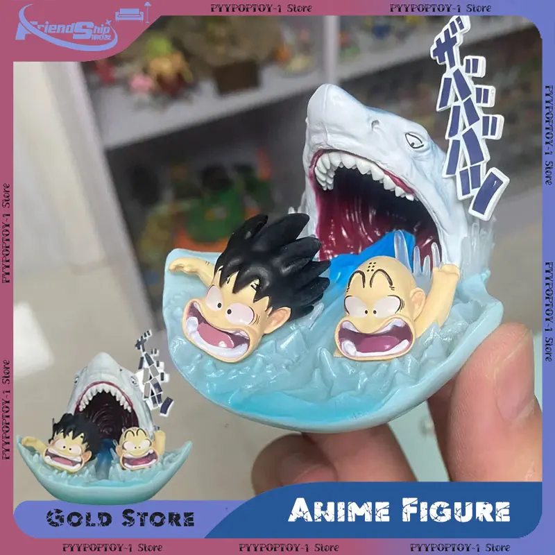 

Аниме Dragon Ball Рисунок Сон Гоку и Криллин Фигурка Кукла Статуя из ПВХ Украшение рабочего стола Коллекционная модель Игрушки для мальчиков Подарок