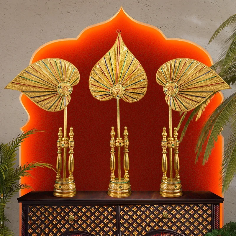 Style Soft Decoration South East Asia Style Ornament Bodhi Fan Ornament