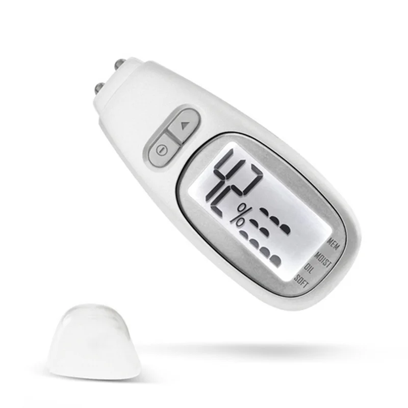 ABUU-Skin Analyzer Precisie Digitale Analyzer Huidvocht Analyzer Tester Hydratatie Tester