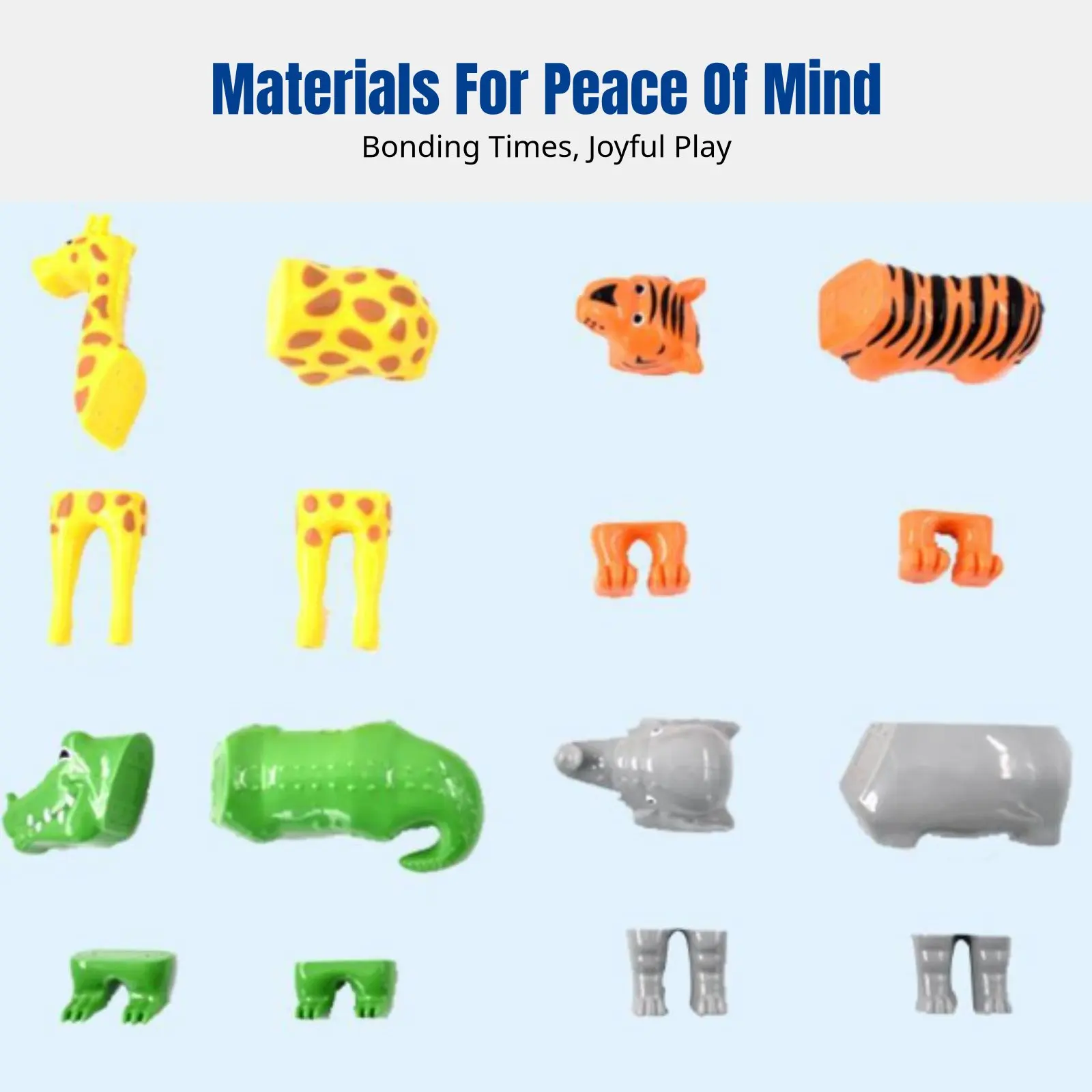 

Building Blocks, Educational Creature Model, Creative Assembly Toy for Kids, Early Learning, Boys & Girls