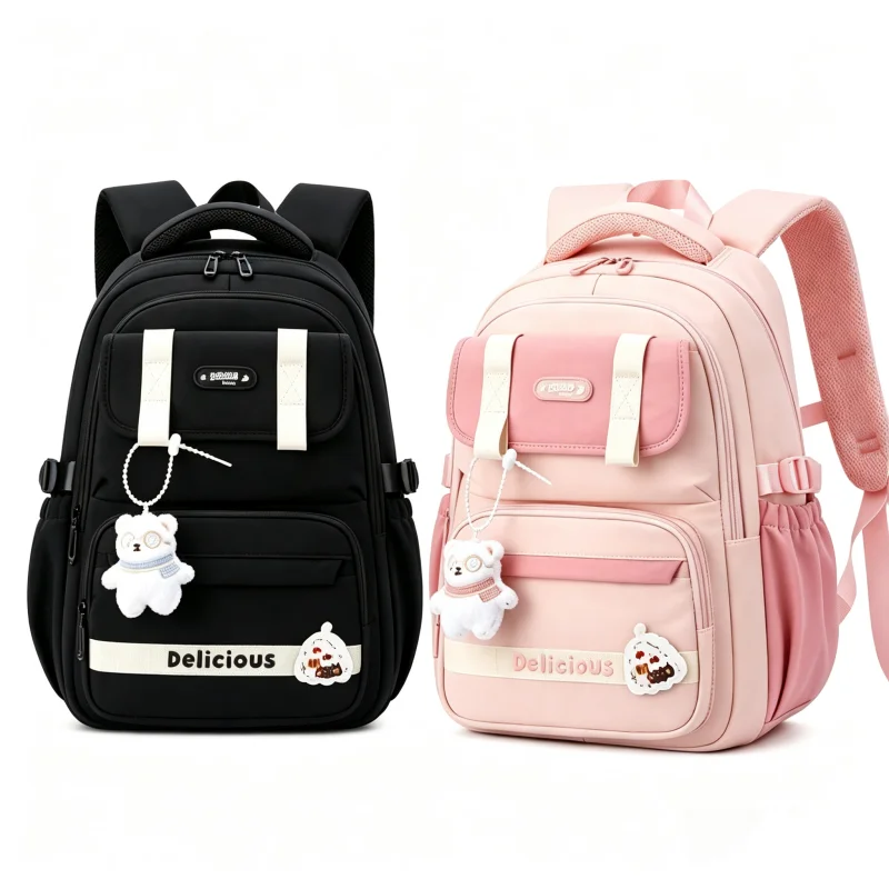 Children’s Back-Protecting School Bags Backpacks For Boys And Girls Lightweight Ergonomic Large Capacity Durable And Waterproof