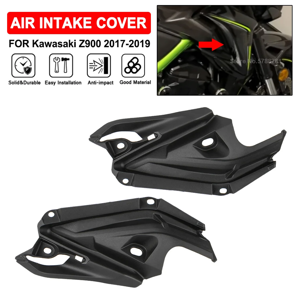 

For Kawasaki Z900 Z 900 2017 2018 2019 Unpainted Motorcycle Inner Air Intake Side Cover Panel Bracket Fairing Accessories Kits