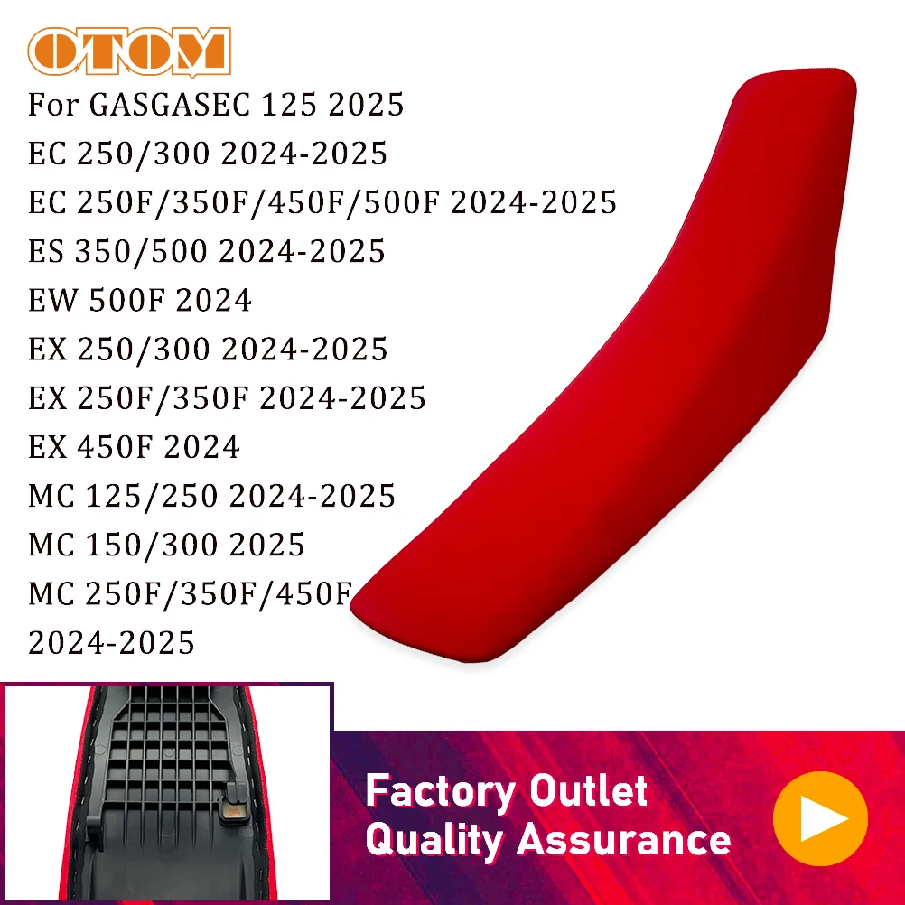 

OTOM GASGAS Standard Seat 2024-2025 Antiskid Seat Cushion Saddles Waterproof For GASGAS EC ECF EX EXF ES EWF MC MCF 250 450