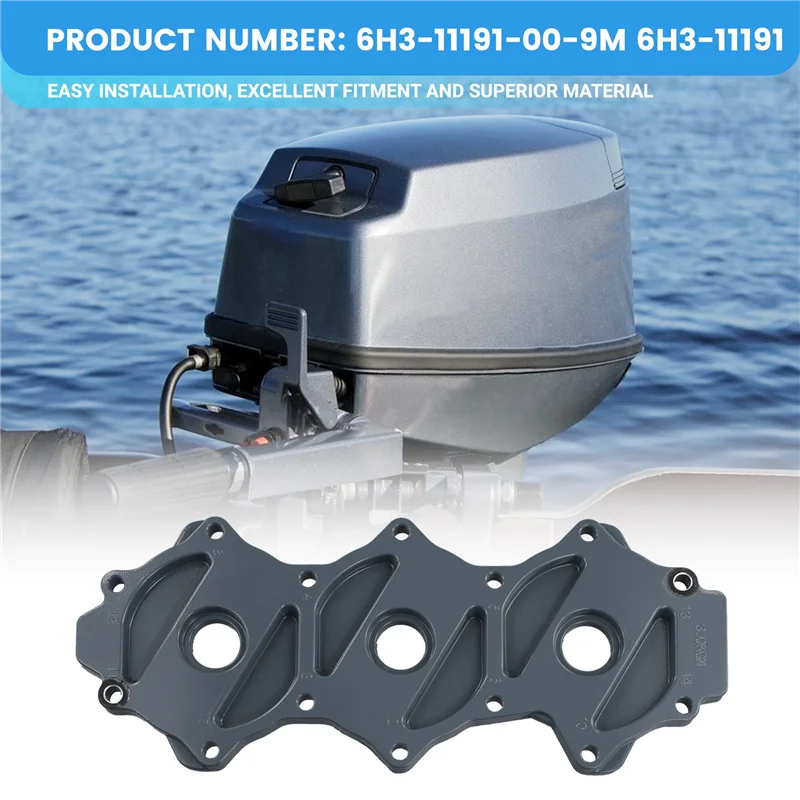 

6H3-11191,6H3-11191-00-9M Крышка головки блока цилиндров для подвесного мотора 3-цилиндровый 60HP 70HP 6K5 6H3 Series
